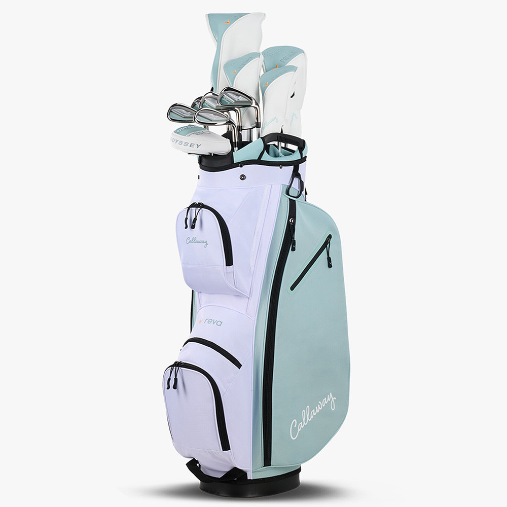 Callaway Lady Reva 26 Complete 11-Piece Golf Set - Peach/Surf